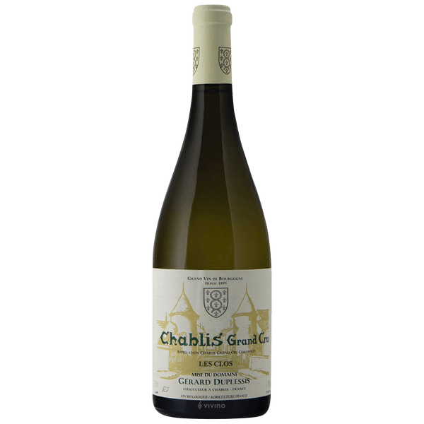 Domaine Gerard Duplessis Chablis Les Clos Grand Cru 2022 (750ml)