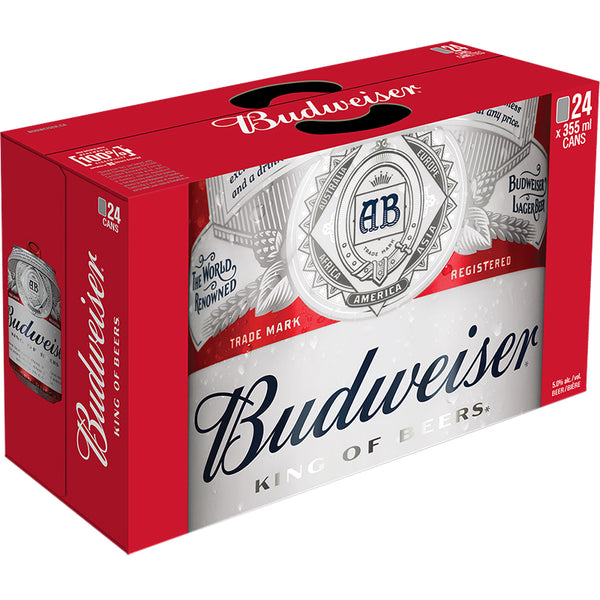 LABATT - BUDWEISER CAN 24
