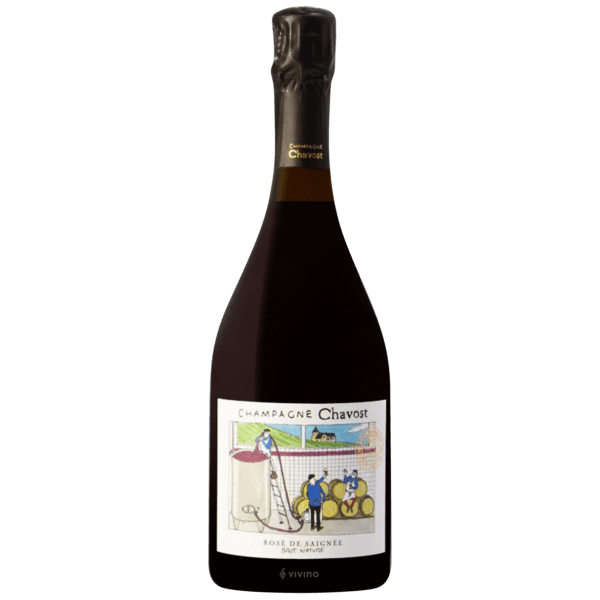 Champagne Chavost Rosé de Saignée Brut Nature (750ml)